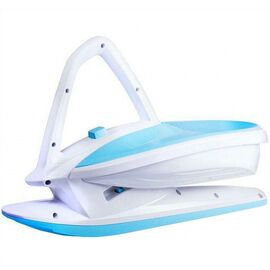 Санки Plastkon Skidrifter белые с голубым (49098)