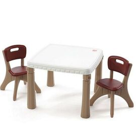 Детский стол Step2 и 2 стула "KITCHEN TABLE CHAIRS" (41383)