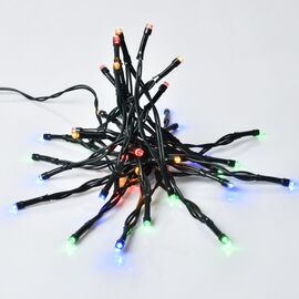 Гирлянда YES! Fun Уличная 41 LED Разноцветная 2.8 м Статичная Таймер На батарейках (975060)