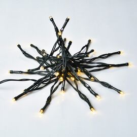 Гирлянда YES! Fun Уличная 41 LED Тепло-белая 2.8 м Статичная Таймер На батарейках (975061)