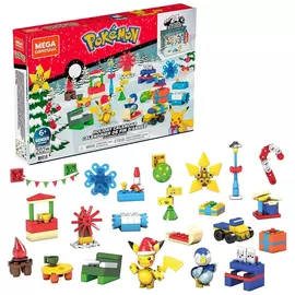 Игровой набор Mega Construx Адвент-календарь Зимние приключения Покемонов (GYG99)