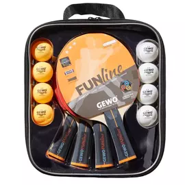 Комплект для настольного тенниса Gewo Family & Friends 4 Bats 8 Balls (97010000) (931052)