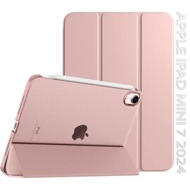 Чохол до планшета BeCover Tri Fold Hard Apple iPad Mini 7 2024 Rose Gold (712456)