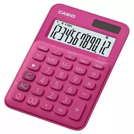 Калькулятор Casio MS-20UC-RD-W-EC, красный (CALC-CAS-MS-20UC-RD)