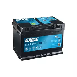 Аккумулятор автомобильный EXIDE 70A (EL700)
