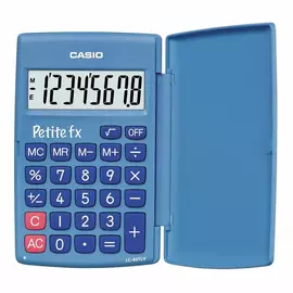 Калькулятор Casio LC-401LV-BU-W-A-EP, блакитний (CALC-CAS-LC-401LV-BU)