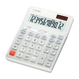 Калькулятор Casio DE-12E-WE-WA-E, белый (CALC-CAS-DE-12E-WE-W)