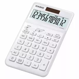 Калькулятор Casio JW-200SC-WE-W-E, белый (CALC-CAS-JW-200SC-WE)