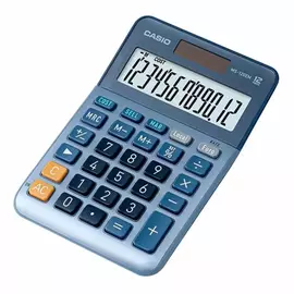 Калькулятор Casio MS-120EM-W-EP, голубой (CALC-CAS-MS-120EM-W)