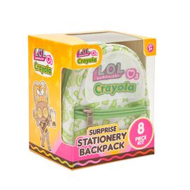 Набір для творчості Crayola Міні-рюкзак Зелений (35054-A)