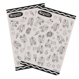 Набір для творчості Crayola Розмальовки-наліпки Ролер-Диско З олівцями (15754-B)