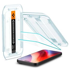 Стекло защитное Spigen iPhone 16 Pro Max Glas.tR EZ Fit (2 Pack) (AGL07907)