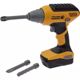 Игровой набор Otamanko шуруповерт на батарейках желтый (T002)