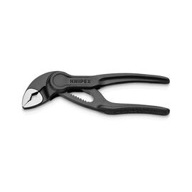 Клещи KNIPEX COBRA XS переставні з фіксатором, 28 мм (1"), под ключ 24 мм, L-100 мм, Cr-V (87 00 100)