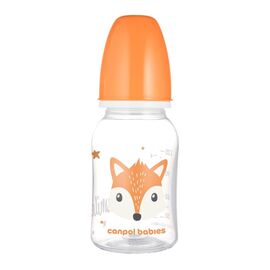Бутылочка для кормления Canpol babies Cute Animals стандартна 120 мл помаранчева (11/851_ora)