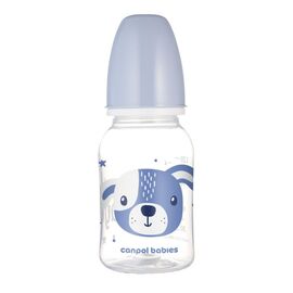 Пляшечка для годування Canpol babies Cute Animals стандартна 120 мл синя блакитн (11/851_blu)