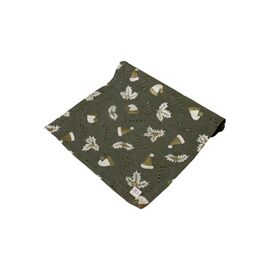 Доріжка на стіл Прованс Шапочки на зеленому 40х180 см (036826)