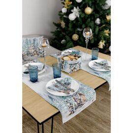 Доріжка на стіл Прованс гобеленова Казкові гноми 35х100 см (038431)