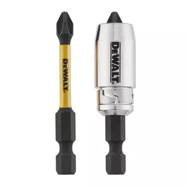 Набор бит DeWALT IMPACT TORSION, ударных, Ph2, L=50 мм, 2 шт.+магнитный держатель (DT70536T)