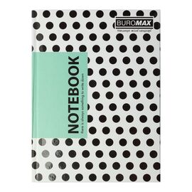 Блокнот Buromax Insolito А5 96 листов в клетку с твердой обложкой бирюзовый (BM.24511102-06)