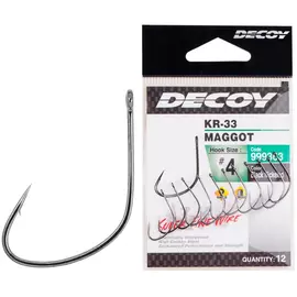 Крючок Decoy KR-33 Maggot 8 (14 шт/уп) (1562.05.42)