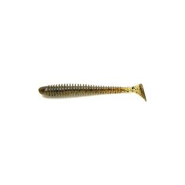 Силикон рыболовный Keitech Swing Impact 4" (8 шт/упак) ц:101 green pumpkin pp. (1551.00.65)