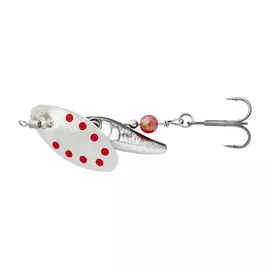 Блешня Savage Gear Sticklebait Spinner 3 9.1g Dirty Silver Red (1854.44.77)