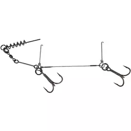 Оснастка Savage Gear 1x7 TI Corkscrew Stinger 2x1/0 23kg (1 шт/уп.) (1854.08.82)