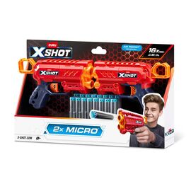 Игрушечное оружие Zuru Набор бластеров X-Shot Excel Double micro 2.0 (36727R)