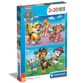 Пазл Clementoni Paw Patrol. New, 2 шт. по 20 елементів (24800)
