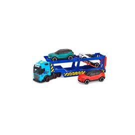 Спецтехніка Dickie Toys Автотранспортер з 3 машинками (3747017)