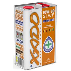 Моторна олива Xado 10W-30 SL/CF  4л (XA 20211)