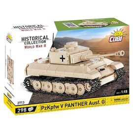 Конструктор Cobi Вторая Мировая Война Танк Panzer V Пантера, 298 деталей (COBI-2713)