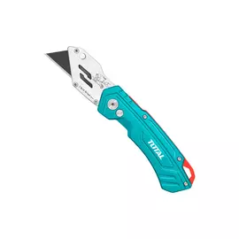 Нож монтажный Total THT5136288 складений, висувне лезо 61x19мм, довжина 180мм. (THT5136288)