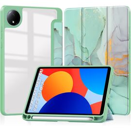 Чехол для планшета BeCover Soft Edge TPU Xiaomi Redmi Pad SE 8.7" Green Marble (712574)