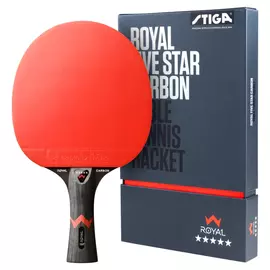 Ракетка для настольного тенниса Stiga Royal Carbon 5 Star FL (1215-2818-01) (931106)