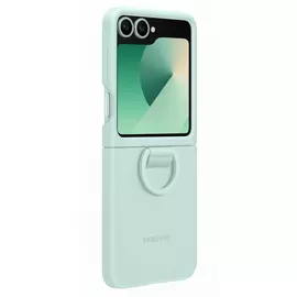 Чехол для мобильного телефона Samsung Silicone Cover with Ring Samsung Galaxy Flip 6 Mint (EF-PF741TMEGUA)