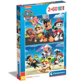 Пазл Clementoni 2 в 1 Paw Patrol. New, 2 по 60 элементов (21623)