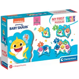 Пазл Clementoni 4 в 1 Baby Shark, серія My First Puzzles (20828)