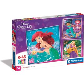Пазл Clementoni Disney Princess 3 шт по 48 элементов (25304)