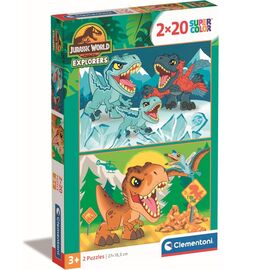 Пазл Clementoni Jurassic World 2 шт по 20 элементов (24810)