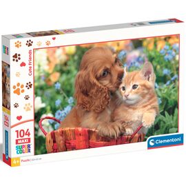 Пазл Clementoni Noli Cute Friends серия MAXI, 104 элемента (25763)