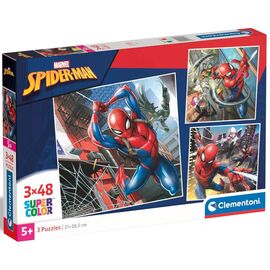 Пазл Clementoni Spider-Man 3 шт по 48 элементов (25316)