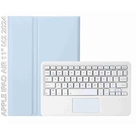 Чохол до планшета BeCover Keyboard+TouchPad Apple iPad Air 11" M2 2024 Light Blue (712598)