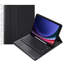 Чехол для планшета BeCover Keyboard+TouchPad Samsung Tab S9 Plus (SM-X810/SM-X816)/S9 FE Plus (SM-X610/SM-X616) 12.4" Black (712368)