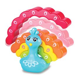 Розвиваюча іграшка Kiddi Smart Веселкове павенятко (4508-KS)