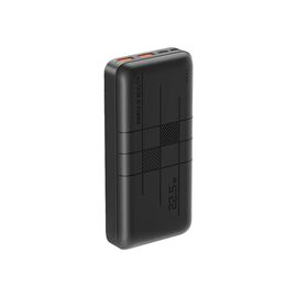 Батарея универсальная XO 20000mAh, PD/20W, QC3.0/22.5W, Input(Type-C,MicroUSB), Output(2*USB,Type-C), Black (PR188_Black)