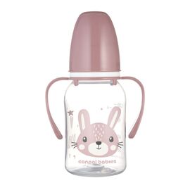 Пляшечка для годування Canpol babies CUTE ANIMALS стандартна з ручками 120 мл синя (11/823_blu)