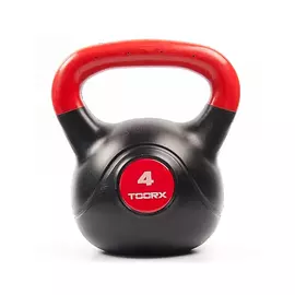 Гиря Toorx PVC 4 кг Black/Orange (KRP-4) (931125)