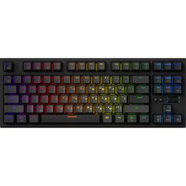 Клавіатура OfficePro MK180B Hot-Swap Red Swich RGB USB UA Black (MK180B)